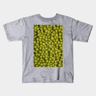 Green Peas Photograph Kids T-Shirt